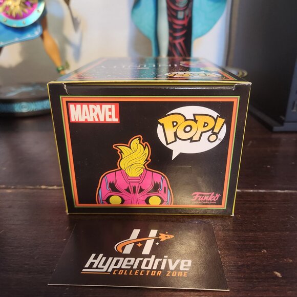 Captain Marvel Blacklight Funko Pop! Vinyl Figure #908 - Picture 5 of 8